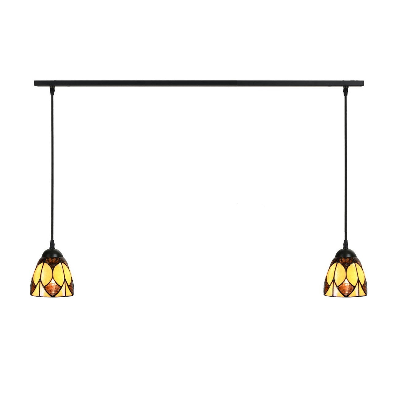 Art Deco Trade - 2  x Tiffany Parabola Small aan plafondbalk