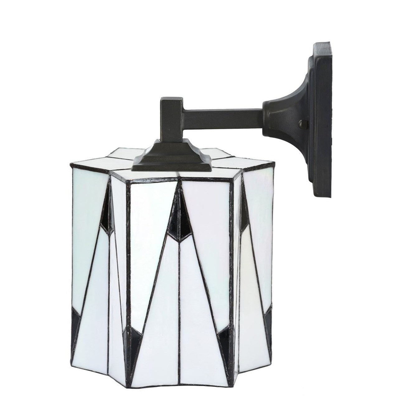 Art Deco Trade - Tiffany Wandlamp French Art Deco Quadrat